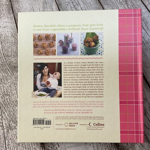 Deceptively Delicious Cookbook by Jessica Seinfeld Get Kids to Eat Healthy - Picture 3 of 10